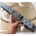 Gucci Width 3.8cm GG Canvans Square Buckle Belt 2018