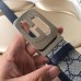 Gucci Width 3.8cm GG Canvans Square Buckle Belt 2018