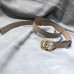 Gucci GG Width 2cm Calfskin Belt Coffee 2018