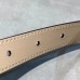 Gucci GG Width 2cm Calfskin Belt Coffee 2018