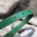 Gucci GG Width 2cm Calfskin Belt Green 2018