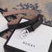 Gucci Width 2.5cm Signature Leather Belt Black with Interlocking G Buckle