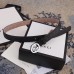 Gucci Width 2.5cm Signature Leather Belt Black with Interlocking G Buckle