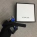 Gucci Width 2.5cm Leather Belt Blue with G Buckle 2018