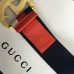 Gucci Sylvie Web Elastic Belt With Torchon Double G Buckle 2018