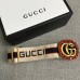 Gucci Stripe Belt With Double G And Crystals 2018