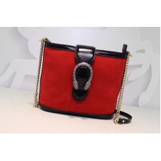 Gucci 499622 Dionysus medium bucket bags Red