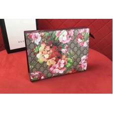 Gucci 475316 GG Supreme Blooms Web cosmetic case