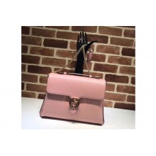 Gucci 510306 Interlocking GG Leather Crossbody Bags Pink