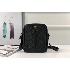 Gucci 523365 GG Marmont messenger bag black