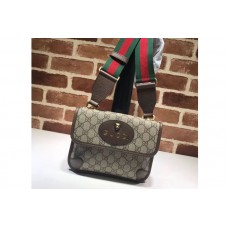 Gucci 501050 GG Supreme small messenger bags Coffee