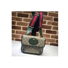 Gucci 501050 GG Supreme small messenger bags Green