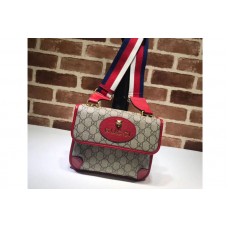 Gucci 501050 GG Supreme small messenger bags Red