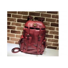 Gucci 526908 RE(BELLE) leather backpack Red