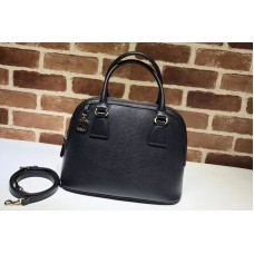 Gucci 449662 GG Calf leather top quality tote bags Black