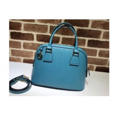 Gucci 449662 GG Calf leather top quality tote bags Blue