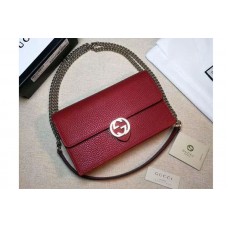 Gucci 510314 GG Marmont cross-body bag Red