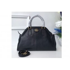 Gucci 516459 Re(Belle) Medium Top Handle Bags Black