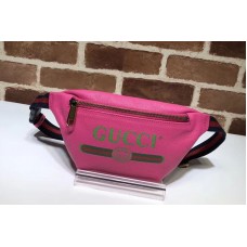 Gucci 527792 Print small belt bags Pink