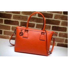 Gucci 449659 2way tote bag bag lady leather Bags Orange