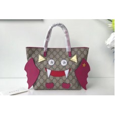 Gucci 525522 Children&#8217;s bat tote Bags Rosy