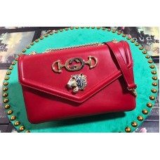 Gucci 537241 Rajah medium shoulder bags Red leather