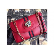 Gucci 570145 Rajah Small shoulder bags Red Leather