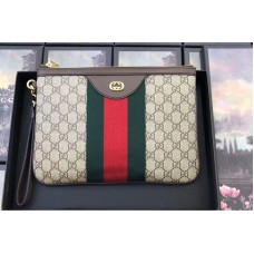 Gucci 576053 Vintage canvas pouch GG Supreme canvas