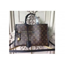 Louis Vuitton M43433 Popincourt PM Monogram canvas bags Black