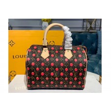 Louis Vuitton M41109 LV Speedy 25 With Cherry Bags Monogram Canvas