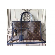 Louis Vuitton M43433 Popincourt PM Monogram canvas bags Blue