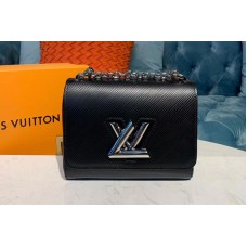 Louis Vuitton M50332 LV Twist PM chain bags Black Epi leather