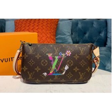 Louis Vuitton M51980 LV Pochette Accessoires With Sunflower Bags Monogram Canvas