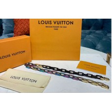 Louis Vuitton M68241 LV Monogram Colors chain necklace