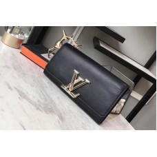 Louis Vuitton M42036 Smooth Calfskin Louise Clutch EW Black