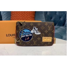 Louis Vuitton M67561 LV Pochette Double Zip Bags Monogram canvas