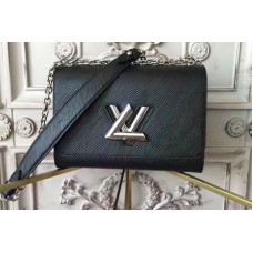 Louis Vuitton M50282 Twist MM Epi Bags Black