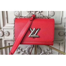 Louis Vuitton M50282 Twist MM Epi Bags Red