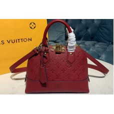 Louis Vuitton M44829 LV Alma BB handbags Red Taurillon leather