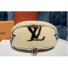 Louis Vuitton M55425 LV Bumbag Monogram Canvas With Woolen