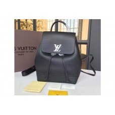 Louis Vuitton M41815 Soft Calfskin Lockme Backpack Bags Black