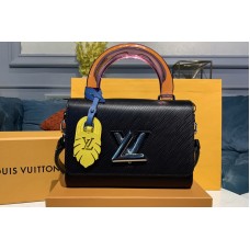 Louis Vuitton M50282 LV TWIST MM Bags Black Epi Leather