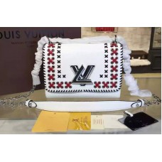 Louis Vuitton M42778 Twist MM Epi Leather Bags White