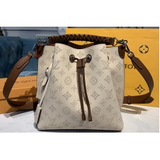 Louis Vuitton M55801 LV Muria bucket bag in Beige Mahina Calf leather