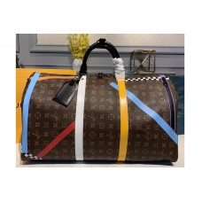 Louis Vuitton M55819 LV Keepall Bandouliere 50 Bags in Monogram Canvas