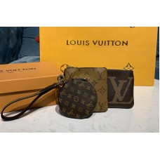 Louis Vuitton M68756 Trio Pouch in Monogram canvas