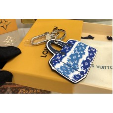 Louis Vuitton M69292 LV Escale Speedy key holder and bag charm In Blue Monogram Canvas