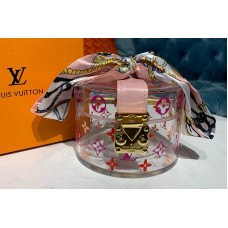 Louis Vuitton GI0362 LV Cube Scott box in Pink Monogram motifs