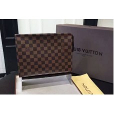 Louis Vuitton N47543 Damier Ebene Canvas Ebony LV Handbags