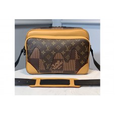 Louis Vuitton M44757 LV Messenger bag in Monogram canvas and Damier Ebene Canvas